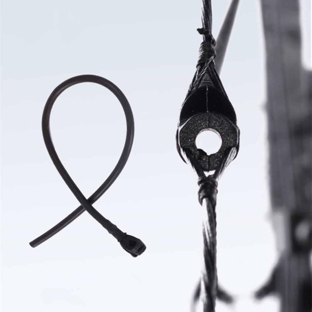 Compound Bow Peep Sight Bow Peeping Hole Peephole Rubber Tube Rubber Tubing Peep Sight for Compound Bow String Peephole