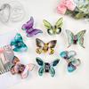 Animals Butterfly Hair Claw Printing Large Shark Clip Creative Butterfly Hair Clip  Female