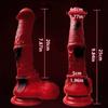 Realistic Animal Dildo - Extra Large Fake Penis for Women, Soft Liquid Silicone Fantasy Dildo, Adult Sex Toy for Pleasure