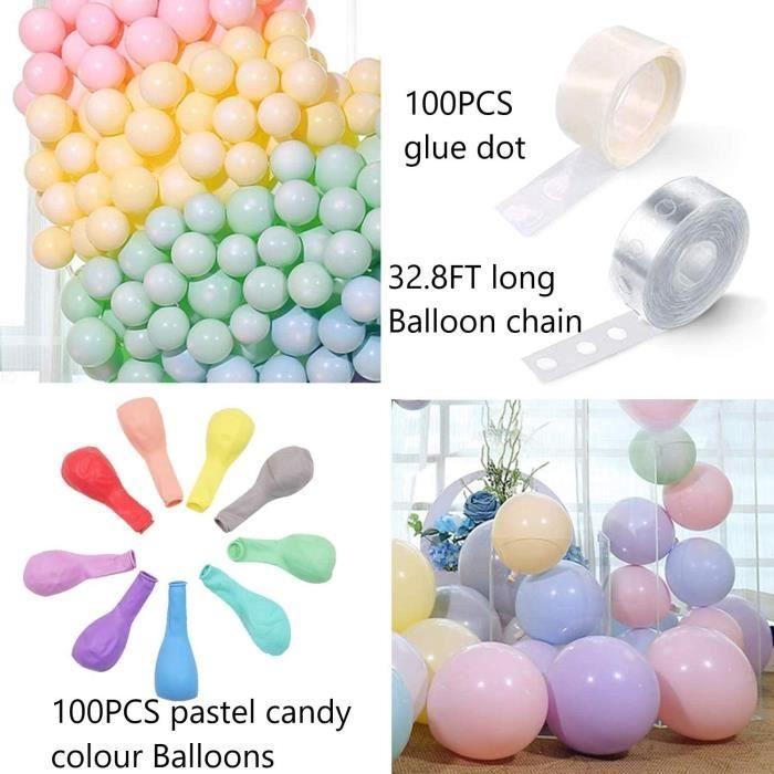 100PCS Balloon Garland Kit Easter Balloons Birthday Wedding Party