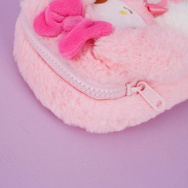 Sanrio My Melody Fur Pom Pom Pouch