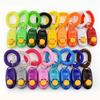 Pet Cat Dog Training Clicker High-Quality Dogs Click Trainer Aid Adjustable Elastic Rope Pet Rattles Dog Training Supplies