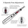 Nine-speed Intelligent Micro-electric Pulse-regulated Electronic Acupuncture Point Pen Meridian Energy Pen Multi-head Exchangeable Massage Pen Relax
