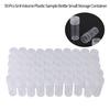 50 Pcs High Quality Transparent Plastic Organizer Box Sample Bottles For Storage
