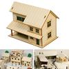 1/60 Miniature House Model Building Architecture Scene for Teens Adults Unique Gifts