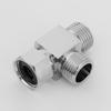 Connect Shower Head 3-way Kitchen Sink Splitter Faucet Adapter Diverter Valve Water Tap Connector