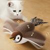 Flapping Birds Cat Toy Interactive Chirping Birds Cat Chasing Toy Electric Plush Toy Flapping Wings for Cats And Dogs Pouncing Hunting Instinct