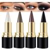 Black Silver Grey Brown Gel Eyeliner Pencil Eye Black Face Paint Sticks Makeup Waterproof Eyeliner Pencil Tool for Delineating Eyes