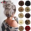 Hair Ring Wig New Synthetic Hair Scrunchies Chignon Elastic Band Made Of Hair Messy Curly Hair Bun Hairpiece Ponytail For Women Heat Resistan