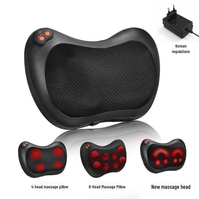 Multi-Function Electric Neck, Shoulder & Back Massager Pillow