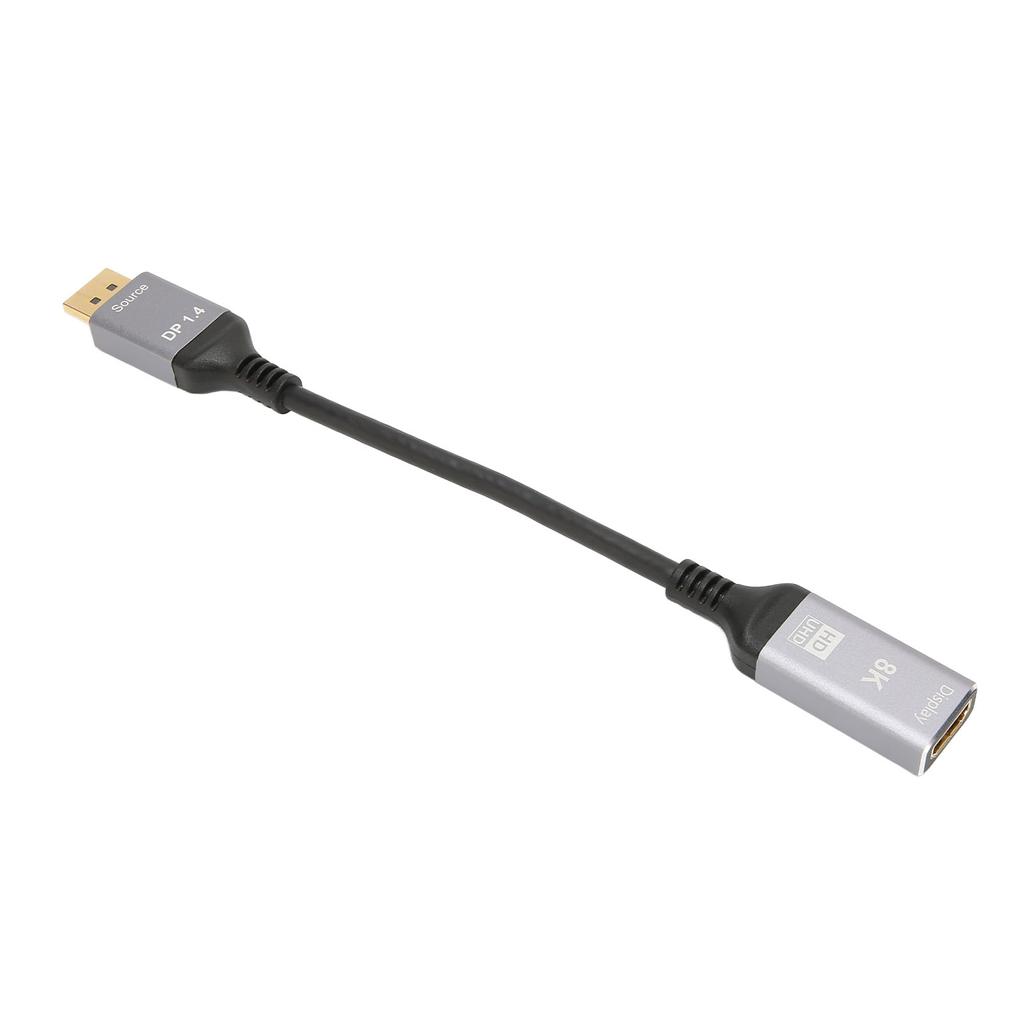 Кабель DisplayPort 1.4 на HD Multimedia Interface 2.1 8K 48 Гбит/с Поддержка HDR 3D AV Адаптерный шнур для ноутбука ПК ТВ Проектора