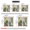 2pcs 2D Flat Printing Drapes Hummingbirds Birdhouse Nature Polyester Fabric Without Electricity 0 Perfect for Holiday Parties