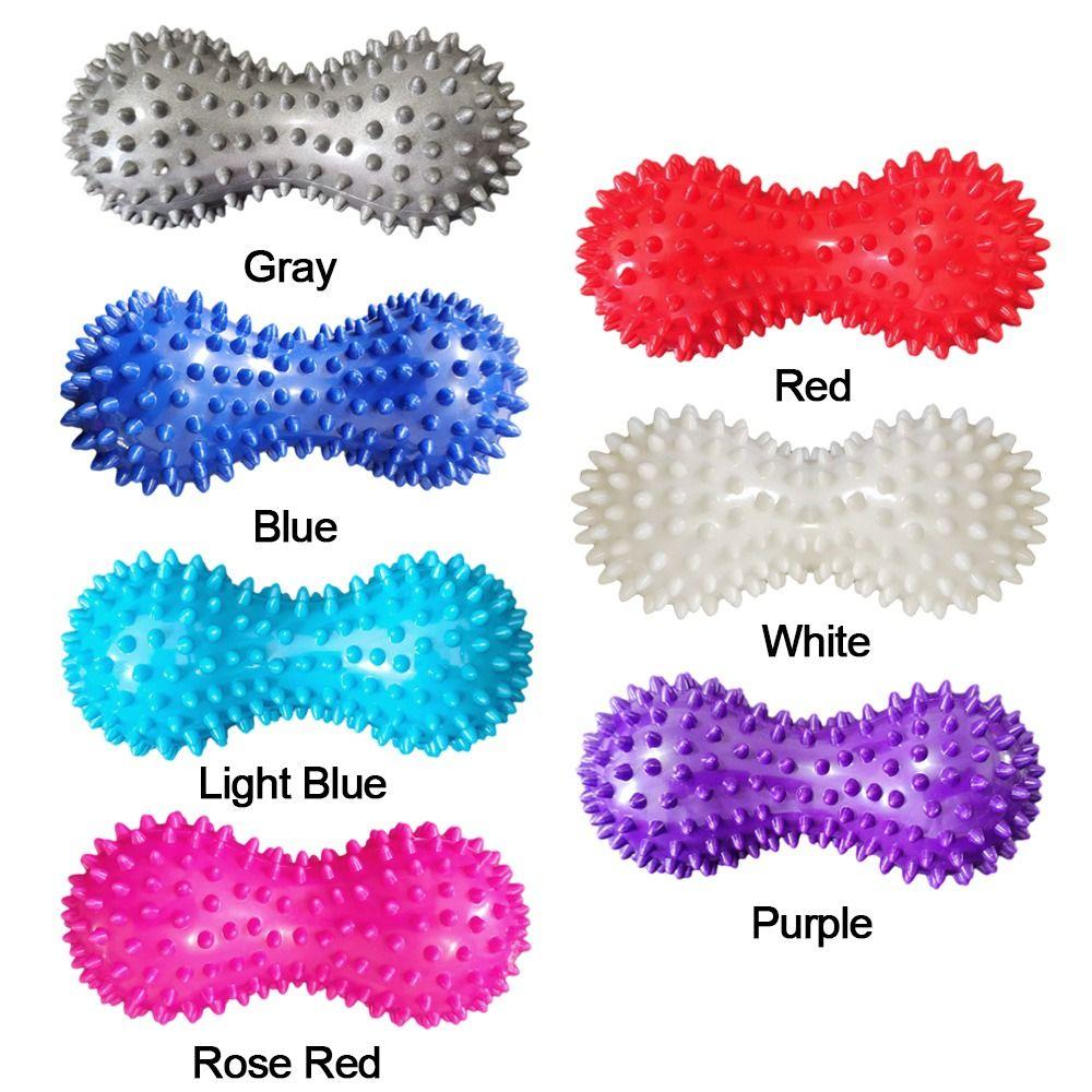 Trigger Point Peanut Spiky Ball Muscle Relax Massage Tool Poratble Yoga Ball