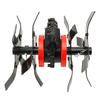 Cultivator Tool Wheel 2 In 1 Multipurpose Lawn Mower Parts Electric Tiller Wheel for Mowing and