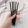 2Pcs Chinese Style Hairpin Black Wood Hair Pin Stick Hairpin Chopsticks Hair Women Long Decoration Hair Accessories