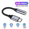 Type-C To 3.5mm Earphone Jack Adapter For Mobile Phone Aux Audio Adapter Compatible With iPhone Samsung Xiaomi