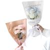 Chinese Style Transparent Floral Packaging Bag - Waterproof Kraft Paper