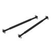 2PCS Rear Axle Drive Shaft High Strength Steel Drive Shaft Transmission Axle for LOSI Baja Rey2.0 1/10 RC Car