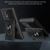 Slide Lens Camera Shockproof Armor Case for Moto Edge 50 Pro 40 Edge40 Pro Ultra Card Slot Wallet Ring Stand Holder Cover for Motorola Edge50 Pro