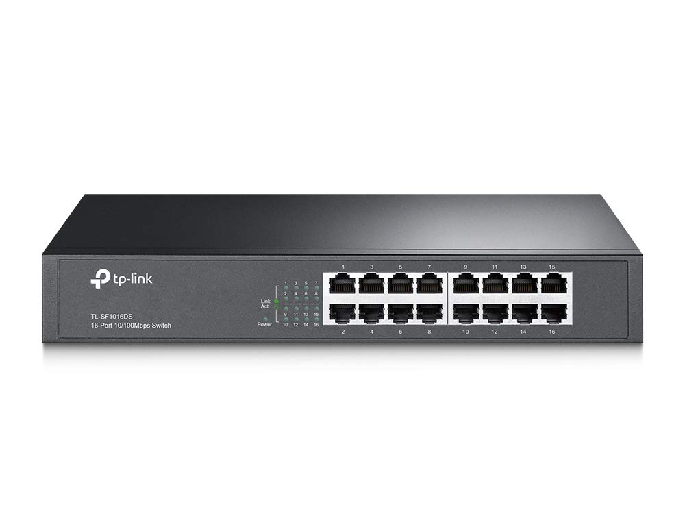 Switching Hub 16 Ports Metal Case TP-Link 10/100Mbps TL-SF1016DS