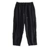 Plus Size Black Vintage Stripe Patchwork High Waist Casual Loose Summer Harem Pants Women Trousers