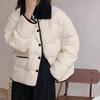 Women Autumn Loose Casual Parkas Winter Puffer Padded Coat Female Large Size Lightweight Short Down Cotton Jacket