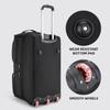 Increased Capacity Travel Bag Multi-function Folding and Expandable College Student Luggage Bag Long-distance Trolley Bag