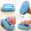 Charm Ceramic Tile Cleaner Eraser Cleaning Bathtub Blue Kitchen Tool Handles Sponge Brush Soft Magic Sponge