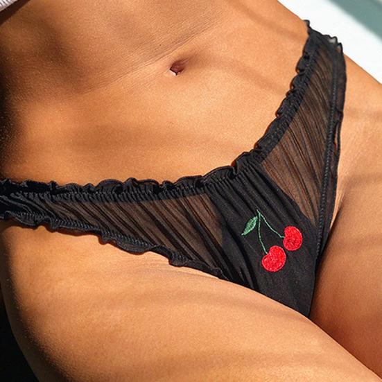 Stylish Women Underpants See Through Ladies Transparent