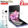 3pcs Hydrogel Film Screen Protector For Samsung Galaxy Z Flip 5 / 4 / 3 5G Soft Protect Film For Flip3 Flip4 S20 S21 S22+ Ultra Phone Safety Film