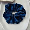 Fashion Women Girls Black Velvet Scrunchie Hair Scrunchies for Hair Elastic Hair Ties Classic Ponytail Free Shipping