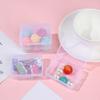 10Pcs Rings Rectangle Plastic Transparent Mini Boxes Container Storage Case Packaging Box