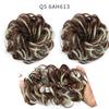 Women Ladies New Pony Tail Messy Curly Hair Extension Bun Hairpiece Scrunchie