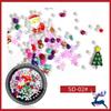 Alloy Metal Manicure Decor Nail Supplies Jewelry Nail Art Decoration Christmas Nail Rhinestone