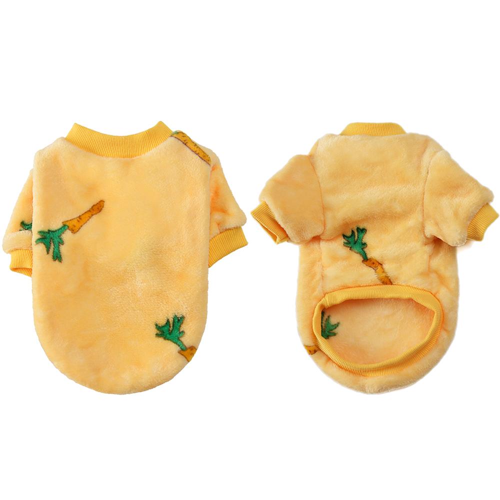 Soft Dog Fleece Pullover Pet Clothes Comfortable Cute Puppy Kitten Coats Sweater for Small Medium Dogs Cats Warm Winter Outfit