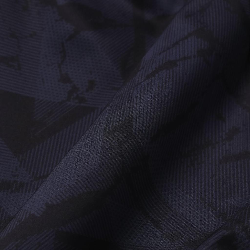 Windbreaker Descente HEATNAVI TOUGH Allover Graphic Full Zip Hoodie Training NVNV O [Move Sports]