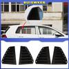 2PCS Car Rear Window Shutter Cover Trim for Volkswagen VW Golf 7 MK7 7.5 GTI GTD R R-Line 2013-2020 Window Louver Side Vent Trim