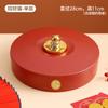 Rotatable Fruit Plate Chinese Candy Box Fruit Plate Household Living Room Coffee Table Chinese New Year Nut Box Candy Plate