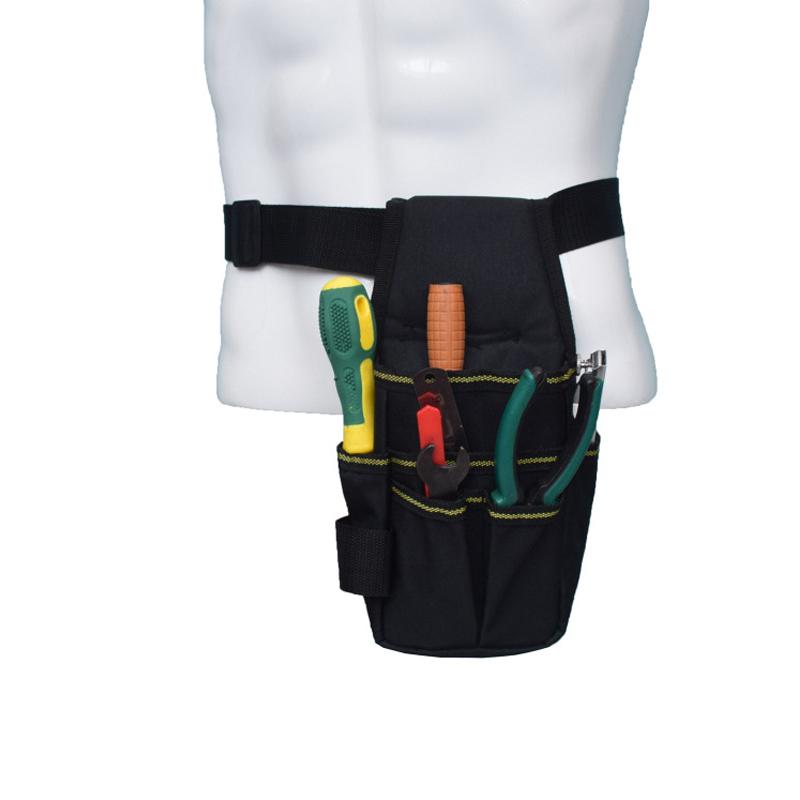 Electrician Waist Pocket Tool Belt Pouch Screwdriver Kit Holder Storage Bag