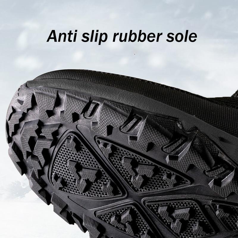 Thickened Snow Boots In Winter New Women'S Cotton Shoes Plus Velvet Warm Boots Casual Versatile Outdoor Travel Snow Boots