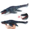 Jzd030 Animal Model Sea King Mosasaur Simulation Dinosaur World, Solid Model Ornament Toy
