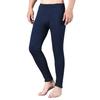 Men Winter Long Johns Great Elasticity Soft Pure Color High Waist Thick Warm Open Crotch Slim Fit Skinny Casual Plus Size Ankle Banded Length
