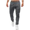 Men's Drawstring Sweatpants Slim Fit Ribbed Casual Sports Pants