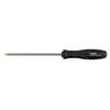 Phillips No. 0 Screwdriver, Overall Length 178mm, Shaft Length 100mm, Thin Shaft, Ideal for Hard-to-Fit Places, D-540-100