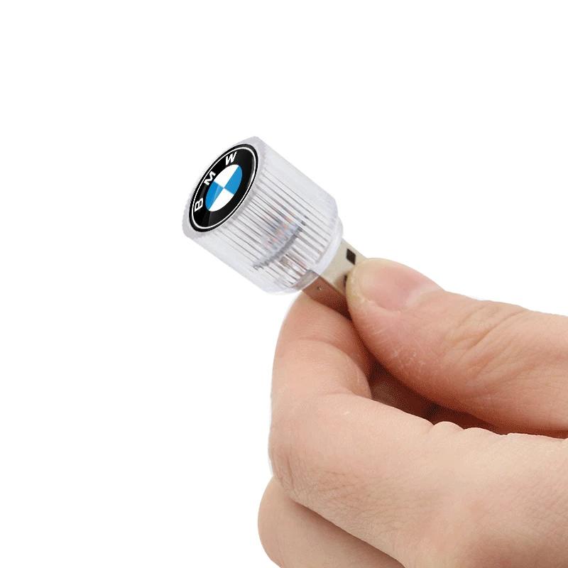 USB Car LED Light Auto Interior Atmosphere Light Car Emblem for Bmw M M3 M4 M5 M6 F20 F30 G20 F31 F11 X3 F25 X4 I3 1 3 5 Series