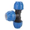 PE Plastic Water Pipe Fitting Accessories 32mm Tee Connector for Pipe Connection
