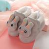 Winter New Plush Thick Baby Cute Rabbit Cartoon Children Comfortable Soft Wear-resistant Soft Sole Non-slip Toddler Shoes