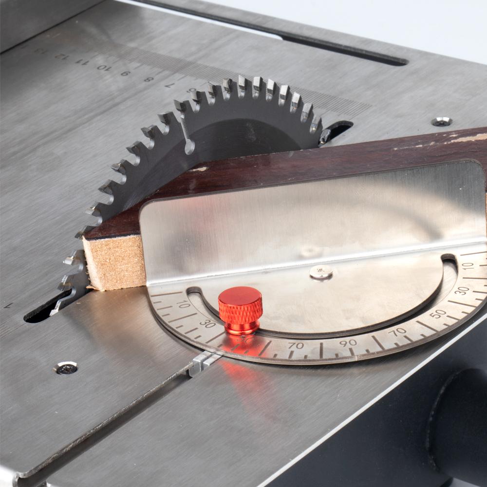 2500W 340mm*280mm Woodworking Decoration Table Saw Newly Upgraded Stainless Steel Table Top with