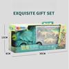 Children's Toy Trailer Container Truck Dinosaur Storage and Transportation Vehicle Combination Set Dinosaur Car Kindergarten Model Toy