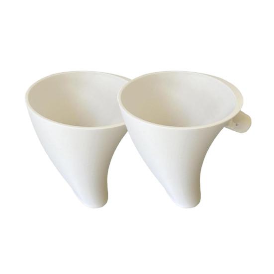 Flour Funnel Attachment for KitchenAid Stand Mixer 5qt Bowl Easy Pour Stand Mixer Funnel for Dry Liquid Ingredients Mess-Free Baking Tools